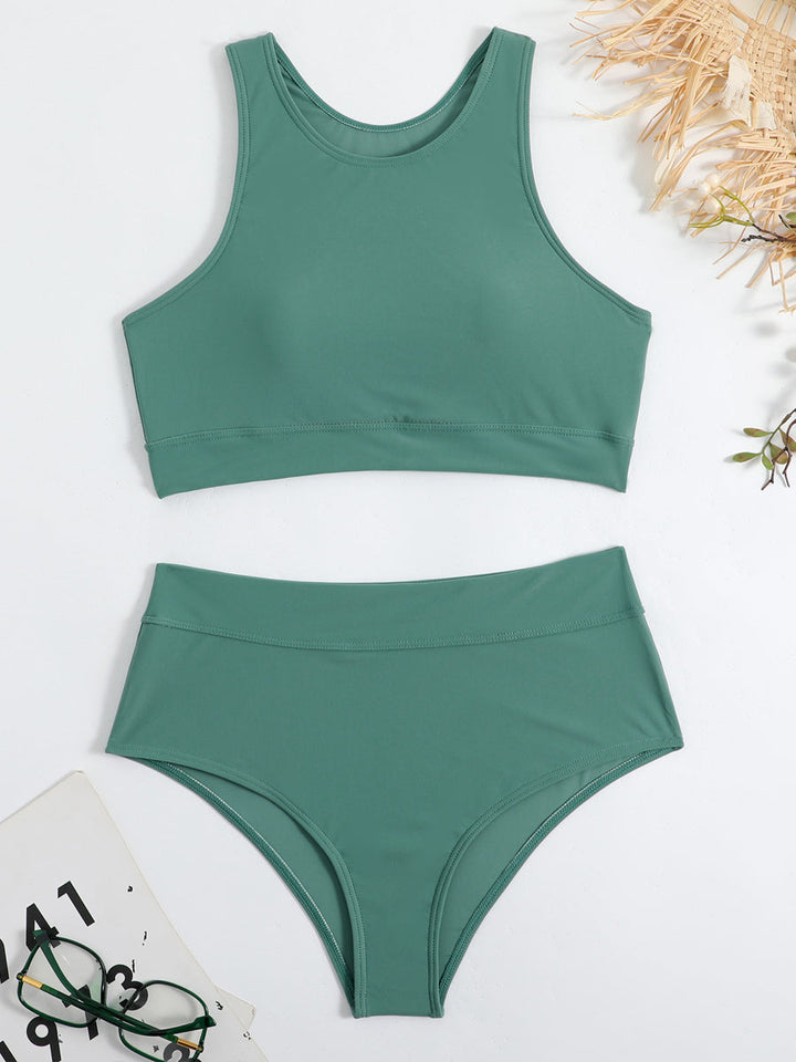 Maris | Women’s High-Waist Two-Piece Tank Bikini Set