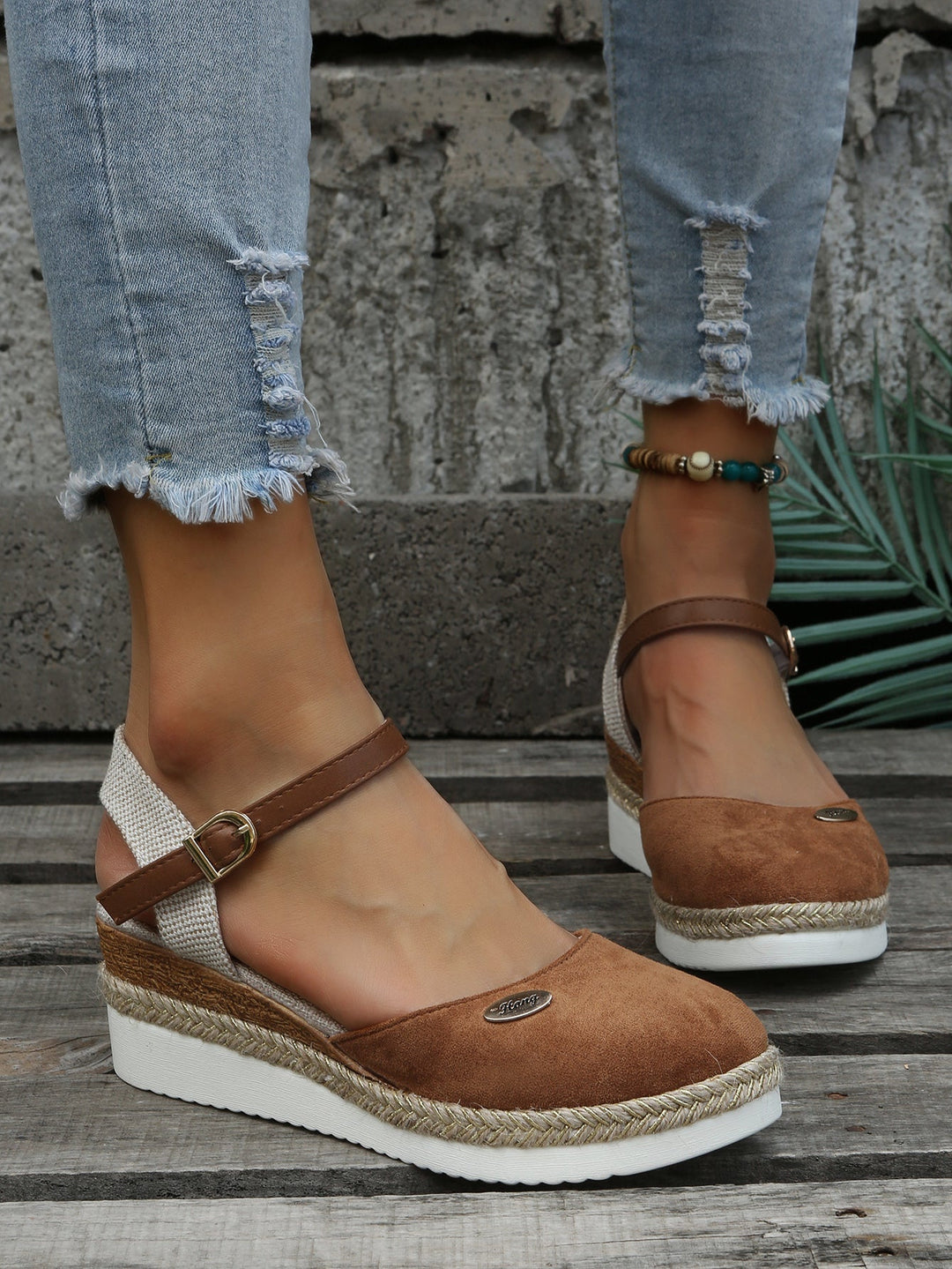 Elara | Women’s Close Toe Espadrille Sandals