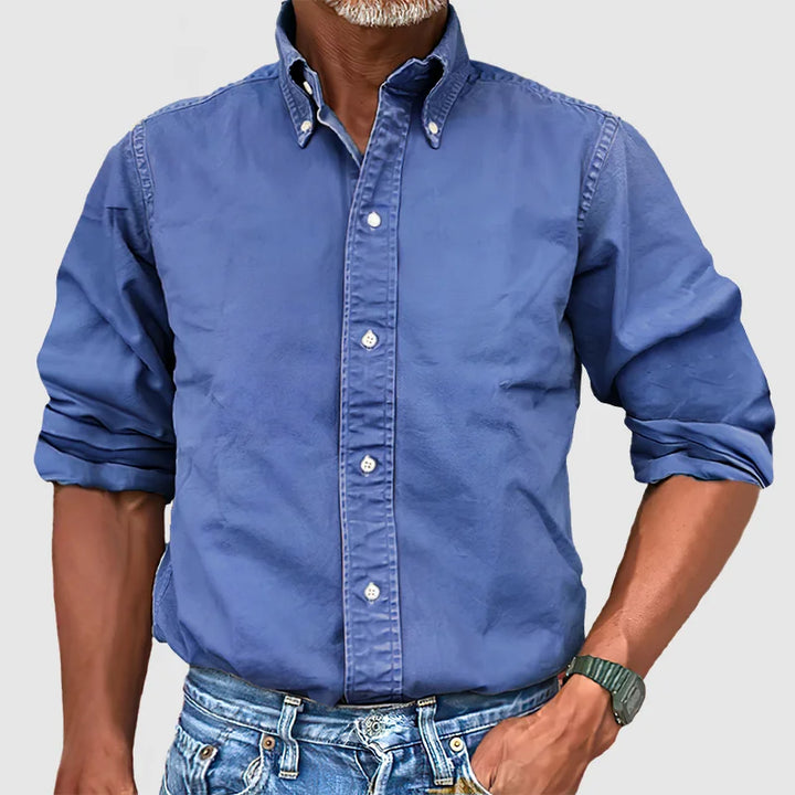 Bruno | Men’s Long Sleeve Button-Down Shirt