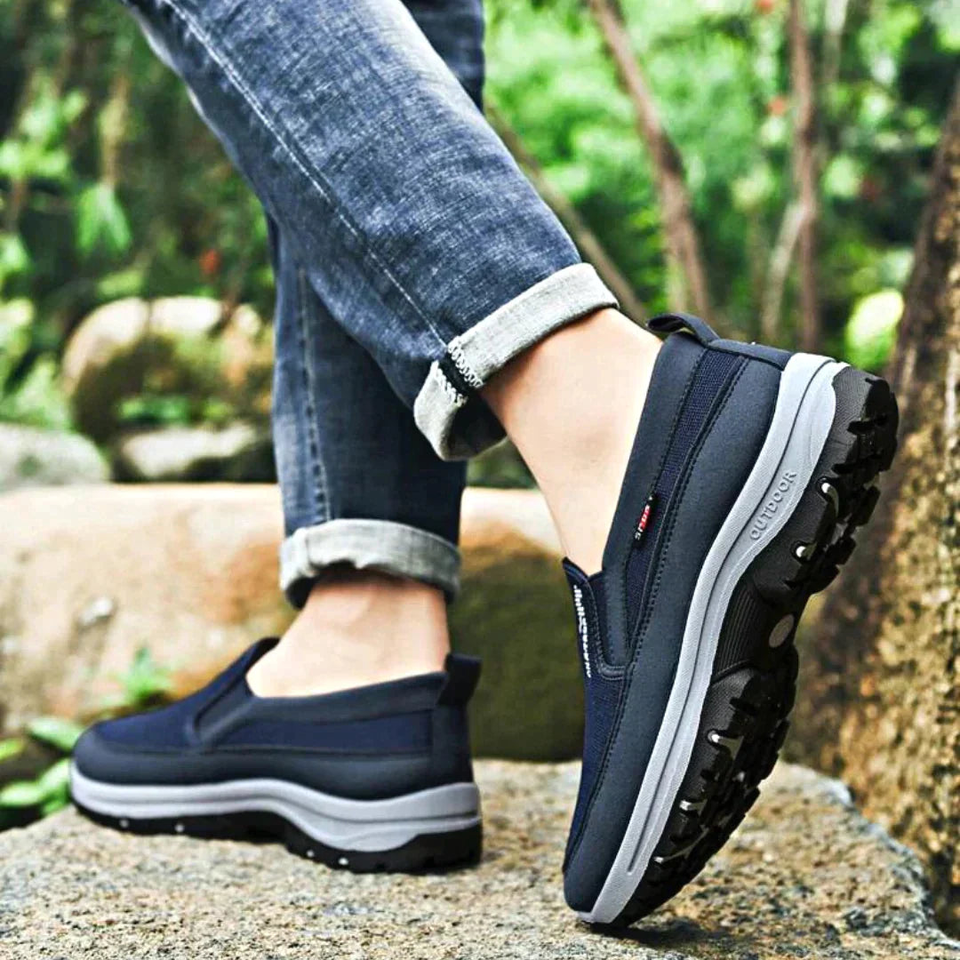 Stefan | Men’s Orthopedic Slip-on Shoes with Thick Sole