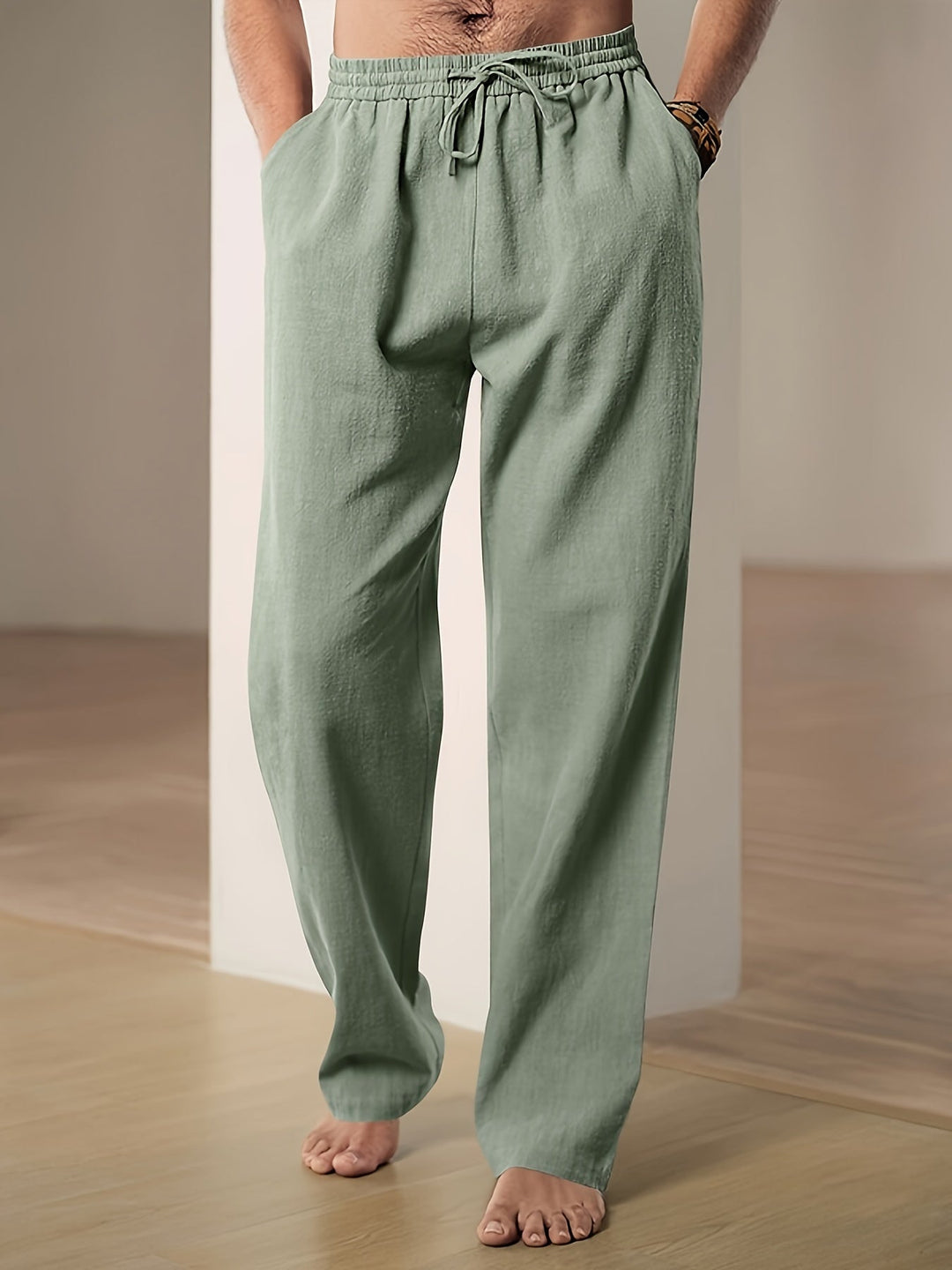 Nolan | Men’s Lightweight Lounge Trousers with Drawstring