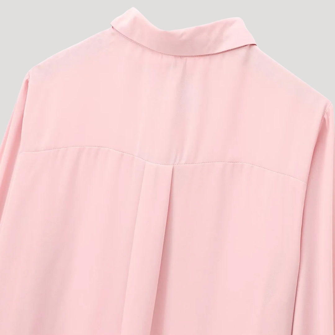 Elviane | Women’s Polka Dot Blouse with Bow Tie Neck