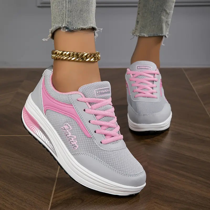 Orlina | Women’s Orthopedic Wedge Shoes with Lace-up