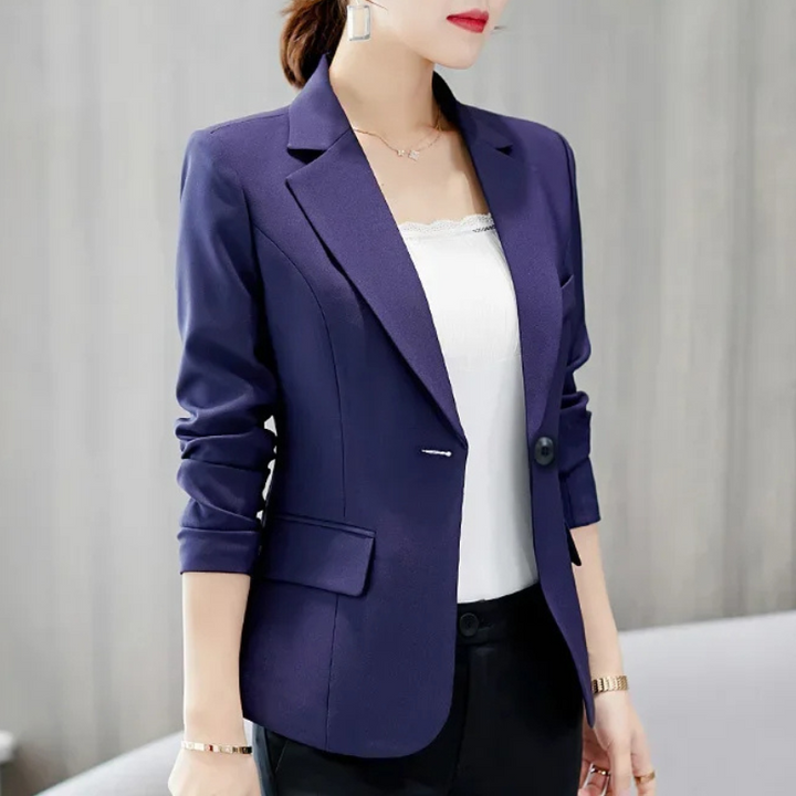 Marielle | Women’s One-Button Tailored Blazer with Pockets