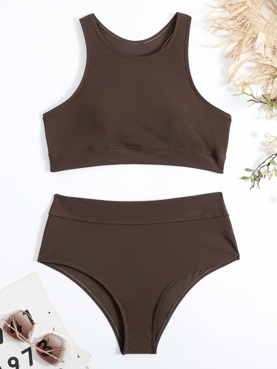 Maris | Women’s High-Waist Two-Piece Tank Bikini Set