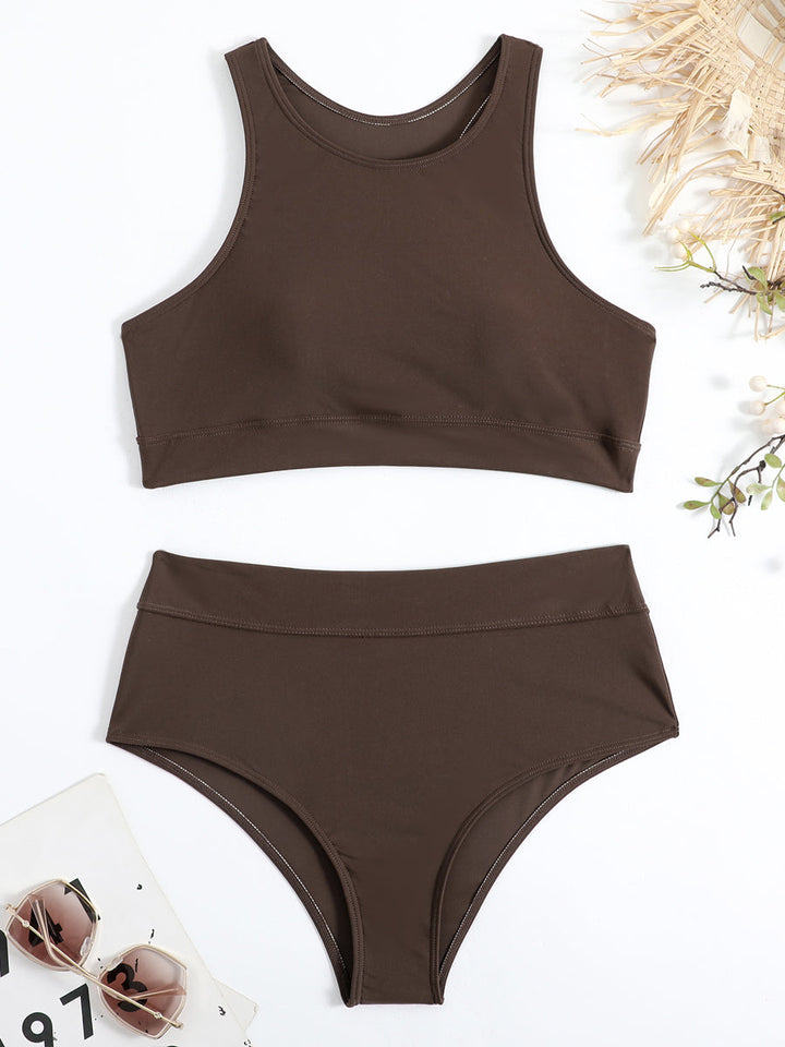 Maris | Women’s High-Waist Two-Piece Tank Bikini Set