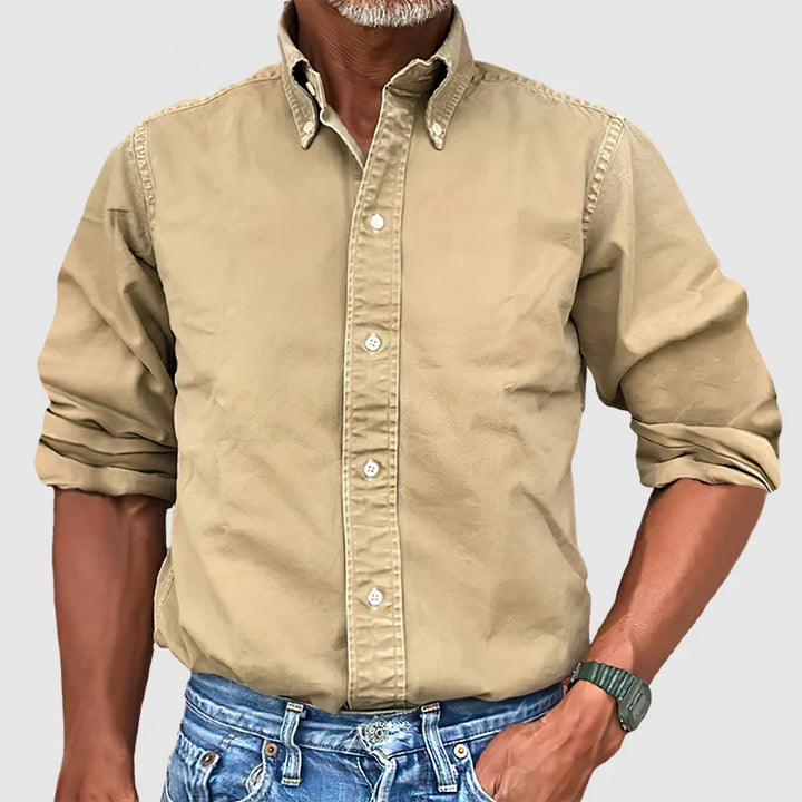 Bruno | Men’s Long Sleeve Button-Down Shirt