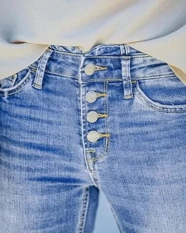 Denisse | Women’s Stretch Slim Fit Flare Jeans