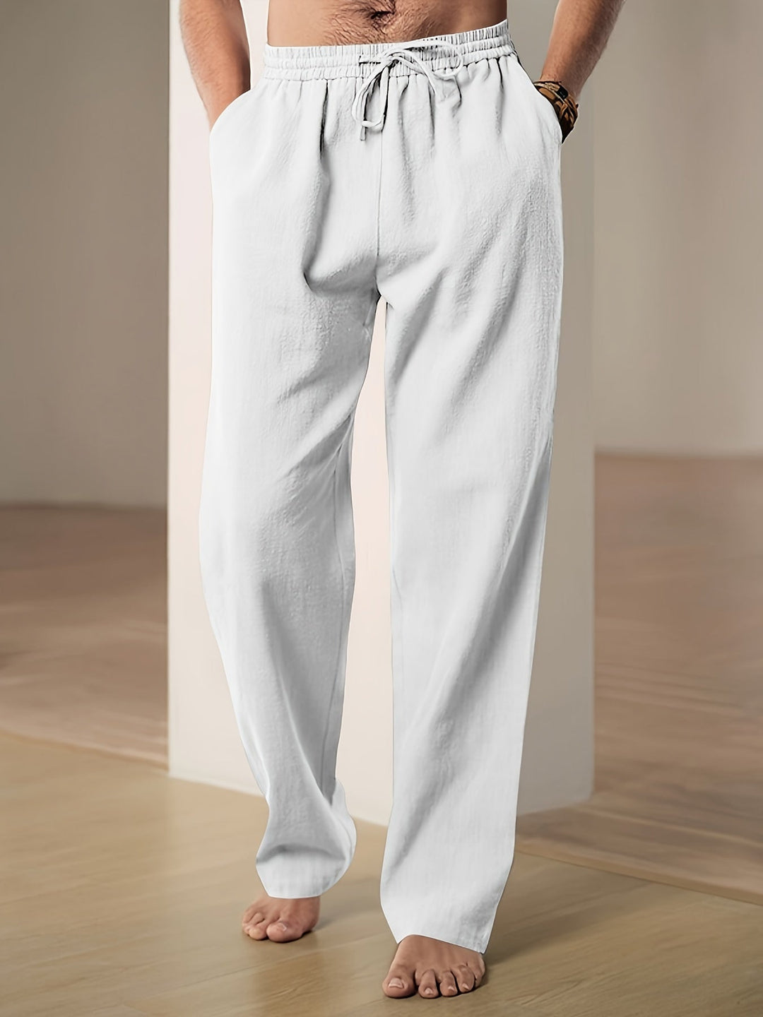 Nolan | Men’s Lightweight Lounge Trousers with Drawstring