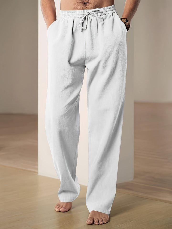 Nolan | Men’s Lightweight Lounge Trousers with Drawstring