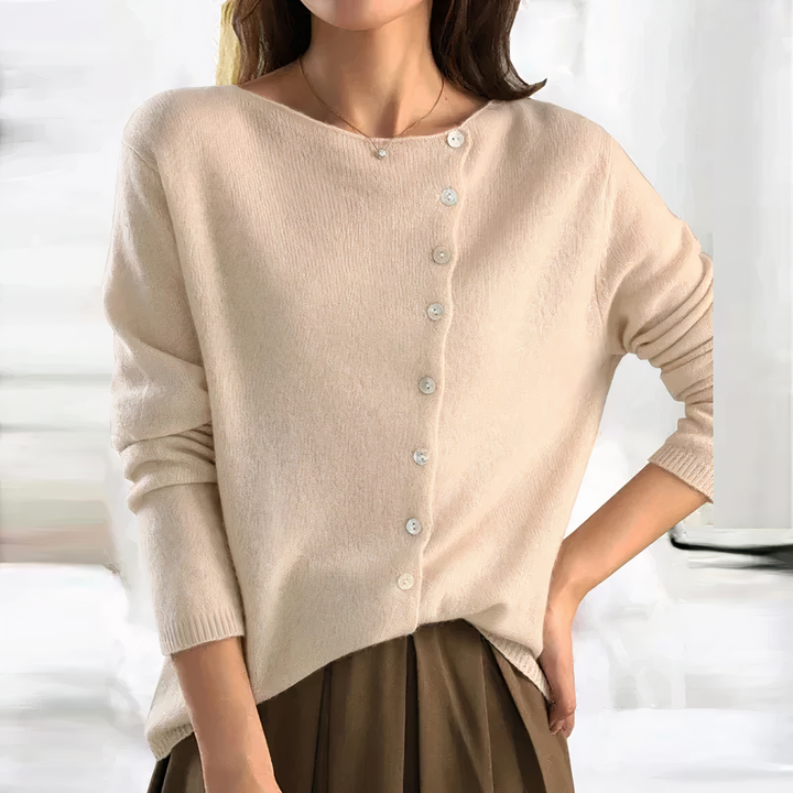 Elaria | Women’s Chic Button‑Front Knitted Cardigan