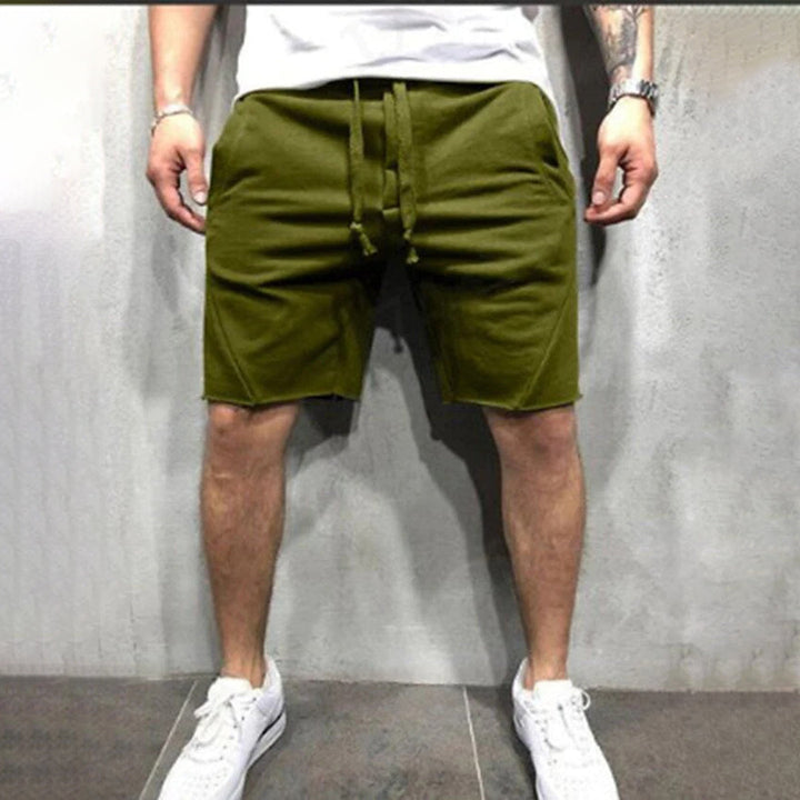 Rydell | Men’s Casual Drawstring Shorts with Raw Hem