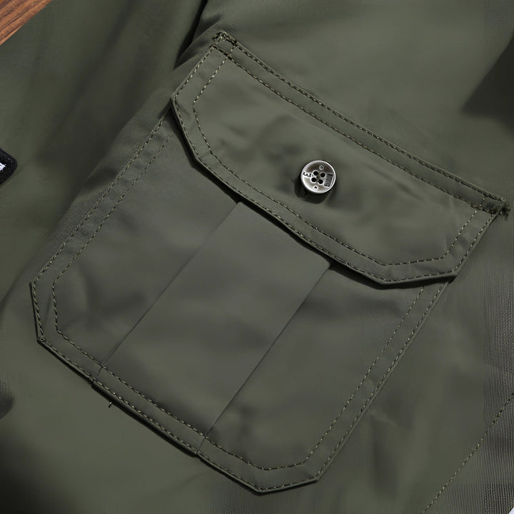Atlas | Men's Tactical Military Jacket with Embroidered