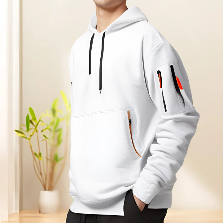 Sato | Men's Tactical Zip-Up Hoodie with Multi-Pockets