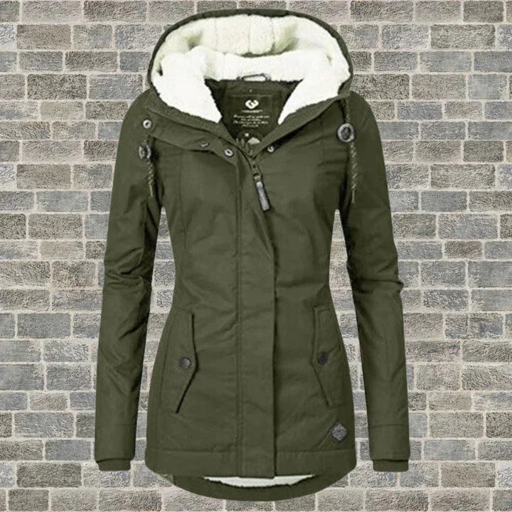 Arctica | Women's Waterproof Jacket with Hood and Fleece Lining