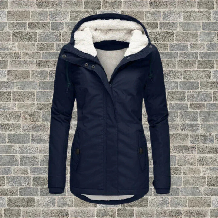 Arctica | Women's Waterproof Jacket with Hood and Fleece Lining