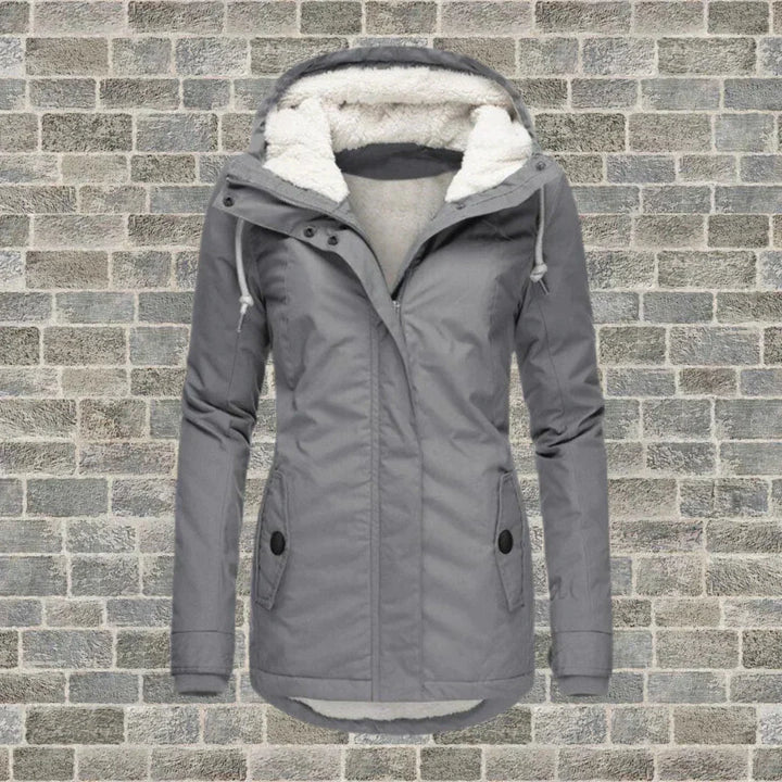 Arctica | Women's Waterproof Jacket with Hood and Fleece Lining