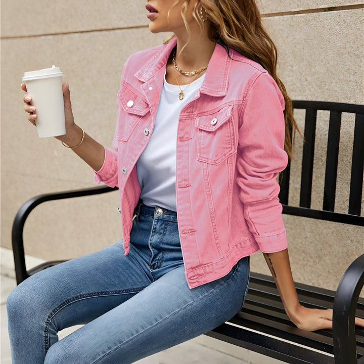 Bianca | Women's Lightweight Short Denim Jacket