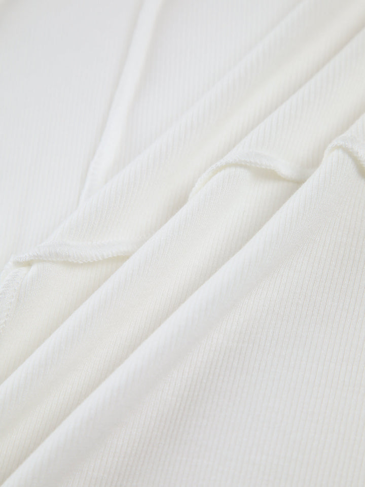 Delna | Women's Slim Fit Top With Long Sleeve and Ribbed Style