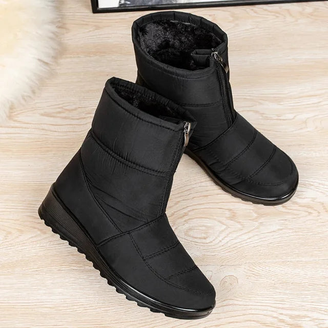 Skye | Women’s Waterproof Winter Ankle Boots with Zipper