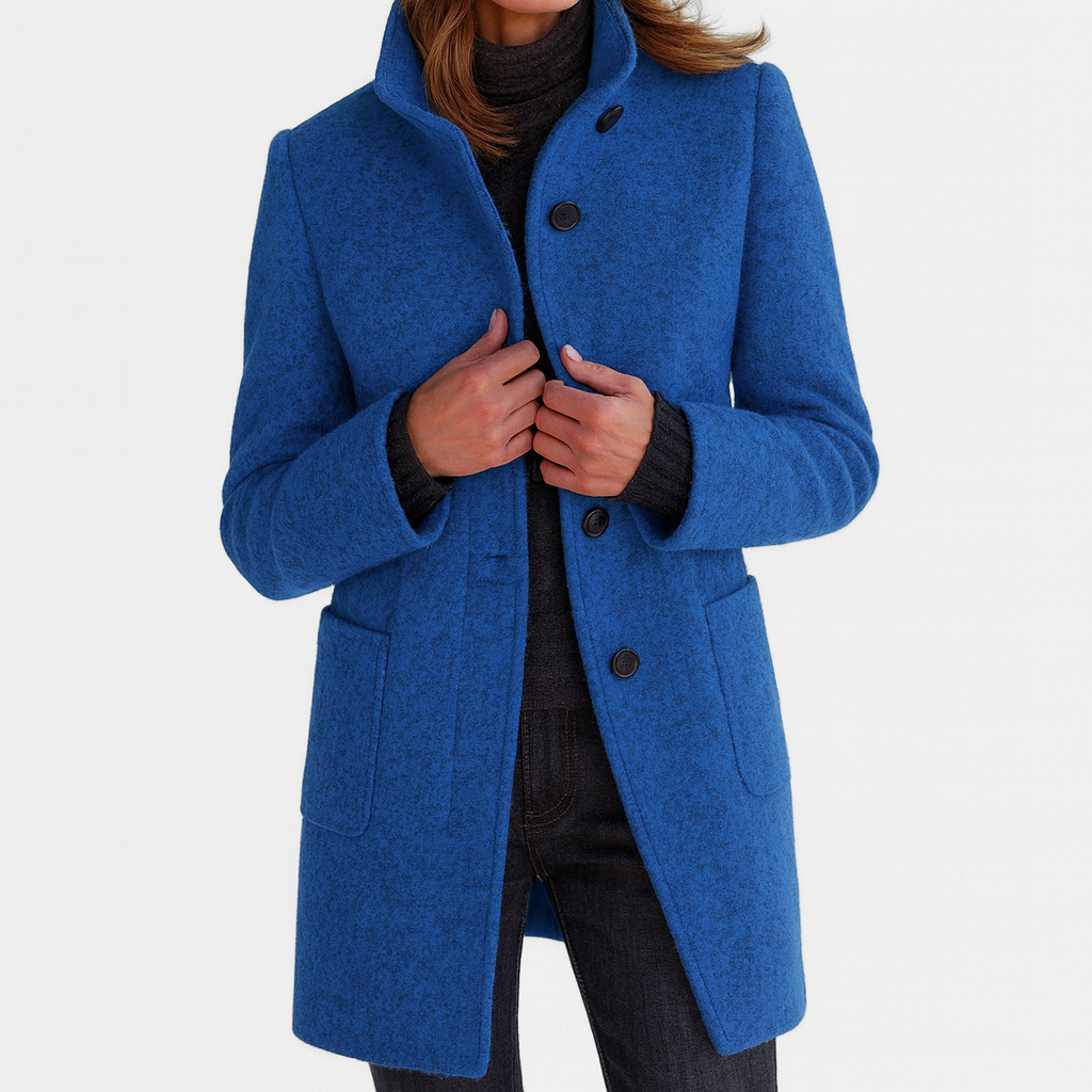 Carmelle | Women's Mid-Length Winter Coat with Pockets