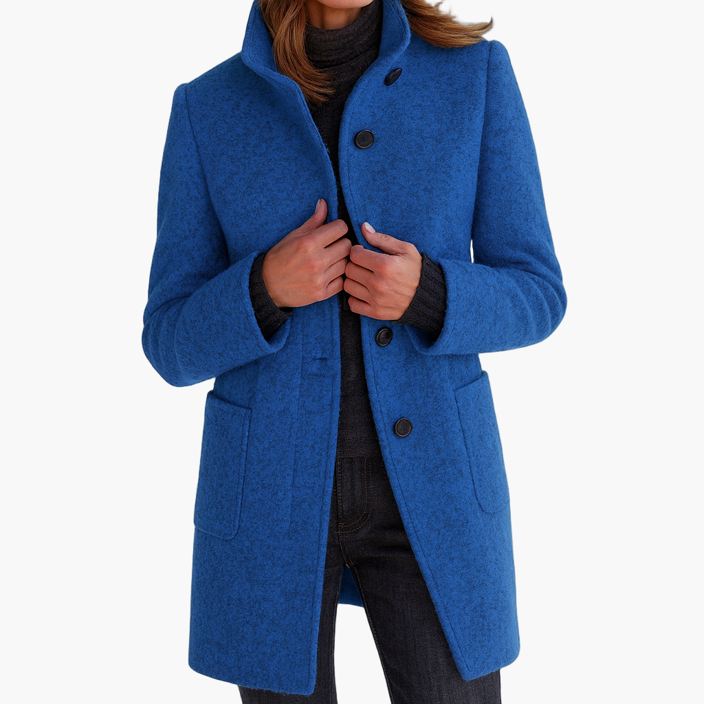 Nora | Women’s Mid-Length Winter Coat with Pockets