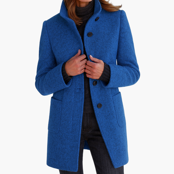 Nora | Women’s Mid-Length Winter Coat with Pockets