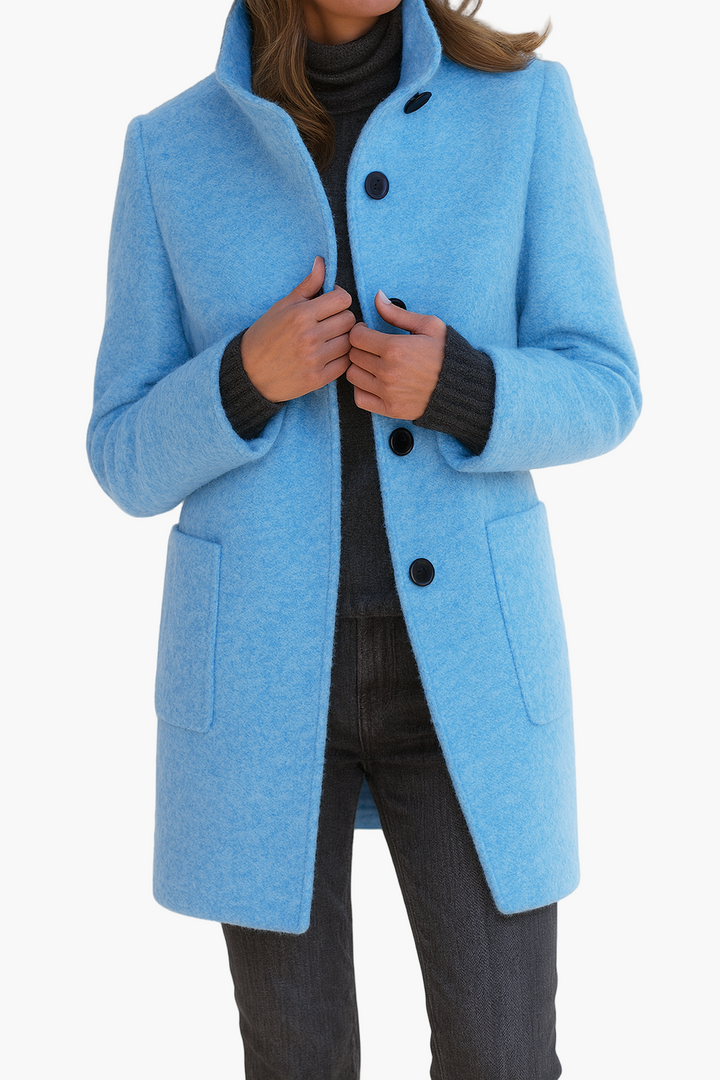 Nora | Women’s Mid-Length Winter Coat with Pockets