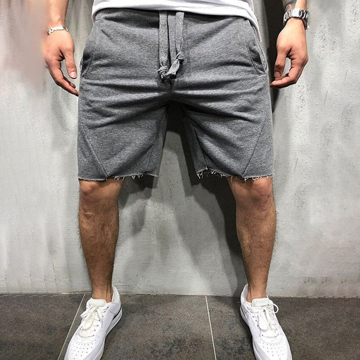Rydell | Men’s Casual Drawstring Shorts with Raw Hem
