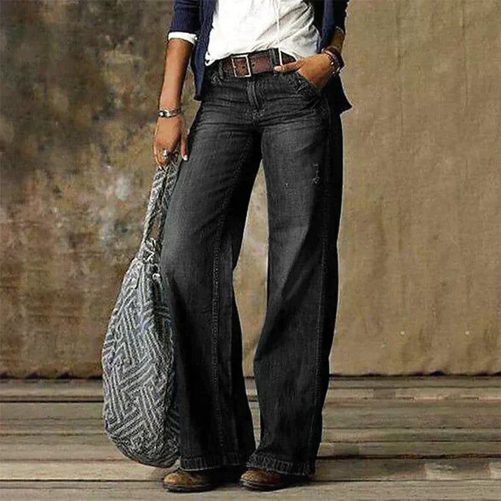 Odessa | Women’s Wide Leg Denim Pants