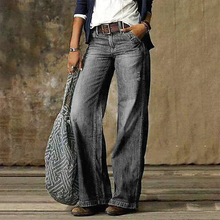 Odessa | Women’s Wide Leg Denim Pants