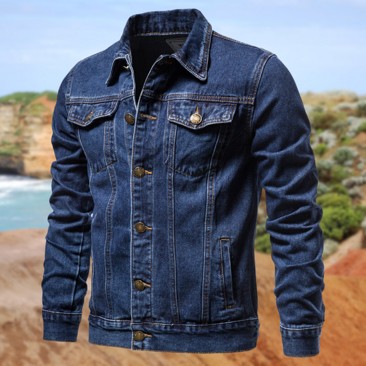 Gideon | Men's Classic Denim Jacket with Pockets