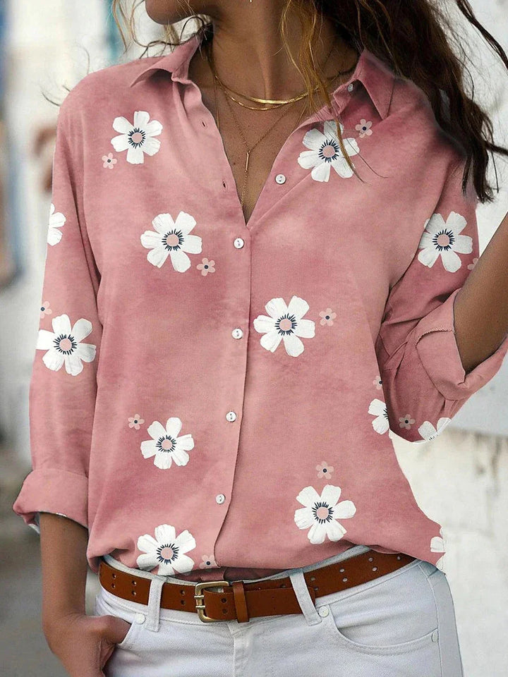 Darya | Women's Floral Print Blouse