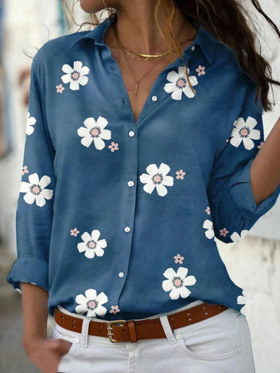 Darya | Women's Floral Print Blouse
