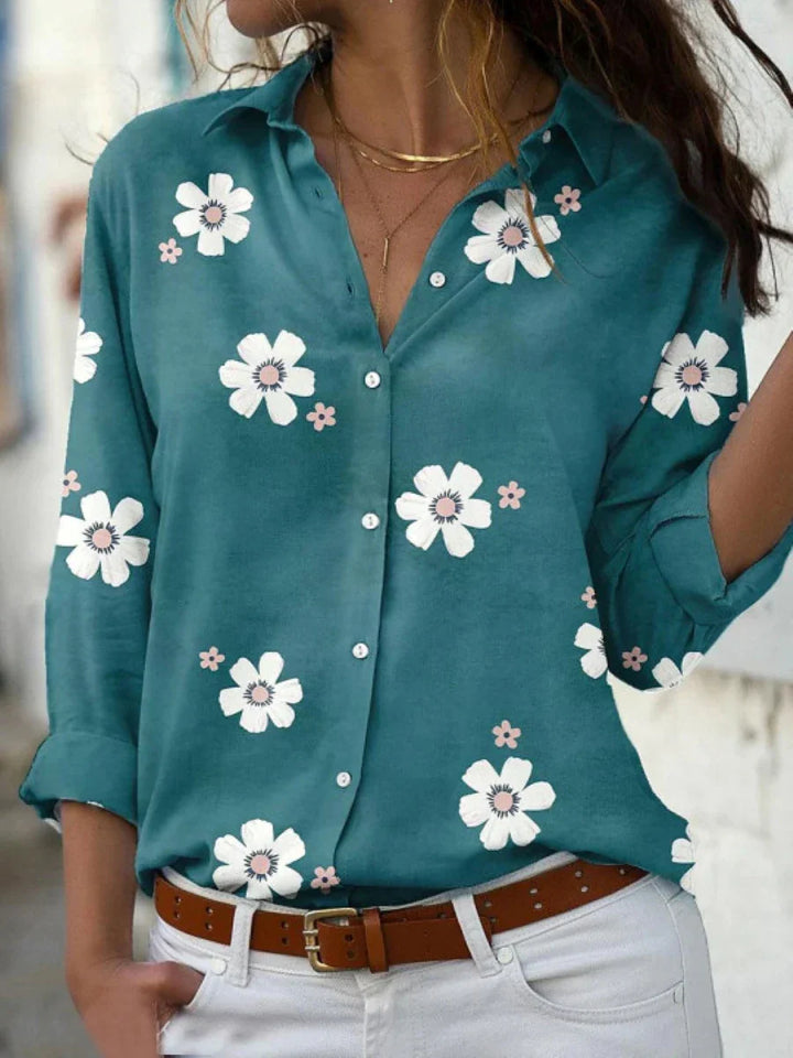 Darya | Women's Floral Print Blouse