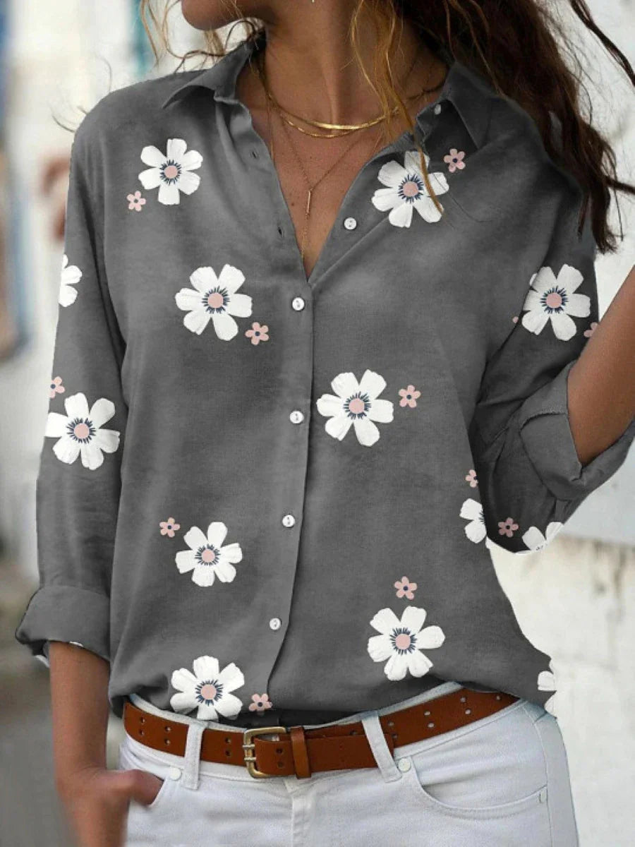 Darya | Women's Floral Print Blouse