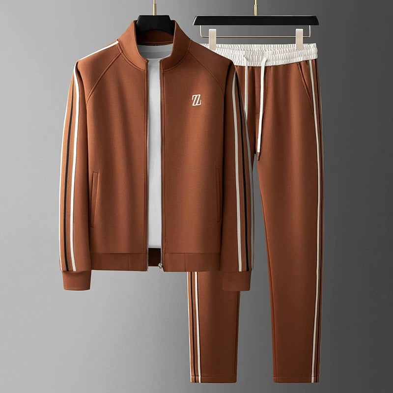 Kieran | Men’s Striped Two-Piece Tracksuit Set