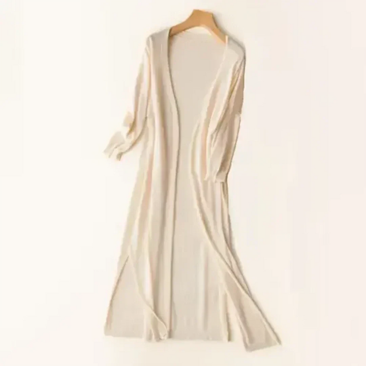 Virelle | Women’s Long Cardigan with Two Slit
