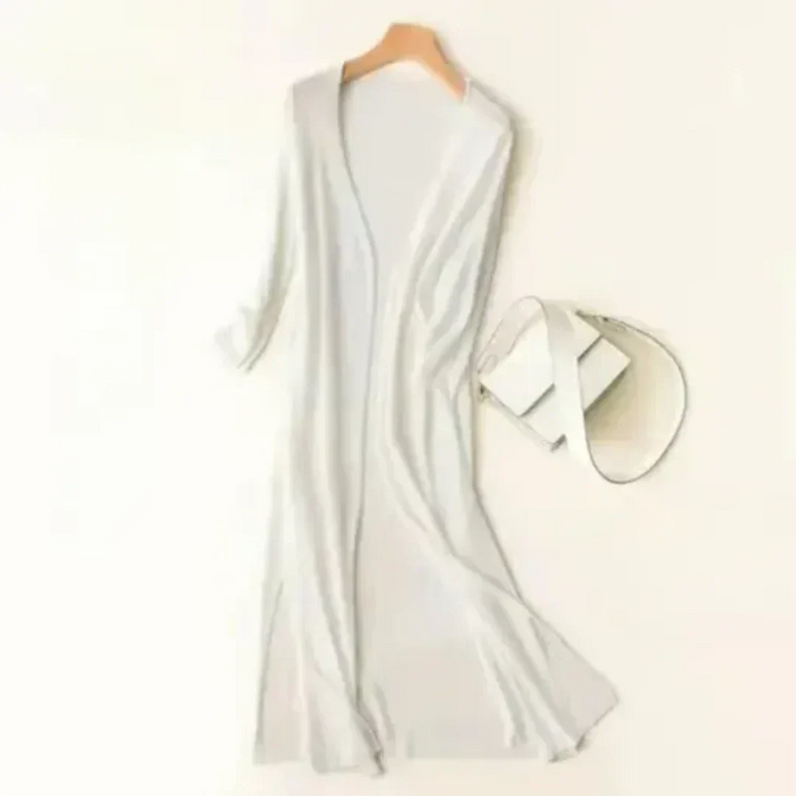 Virelle | Women’s Long Cardigan with Two Slit