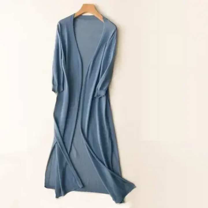 Virelle | Women’s Long Cardigan with Two Slit