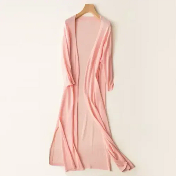 Virelle | Women’s Long Cardigan with Two Slit