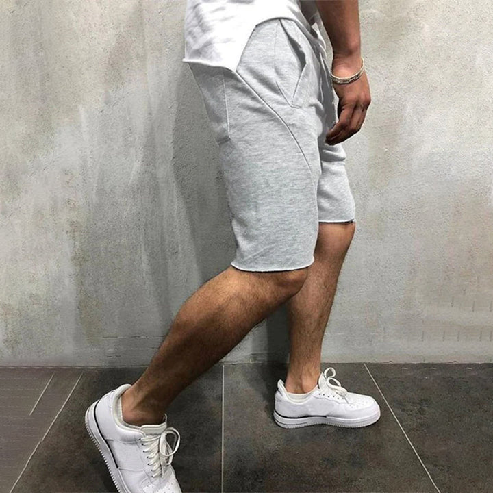 Rydell | Men’s Casual Drawstring Shorts with Raw Hem