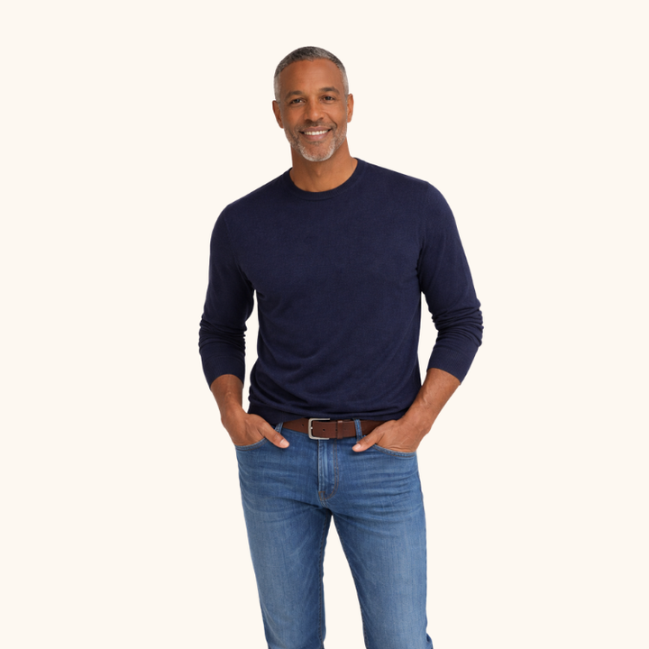 Men’s Crew Neck Knit Sweater