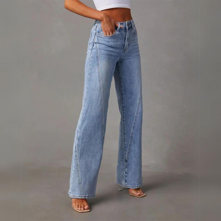 Zoey | Women’s High-Waisted Wide-Leg Jeans