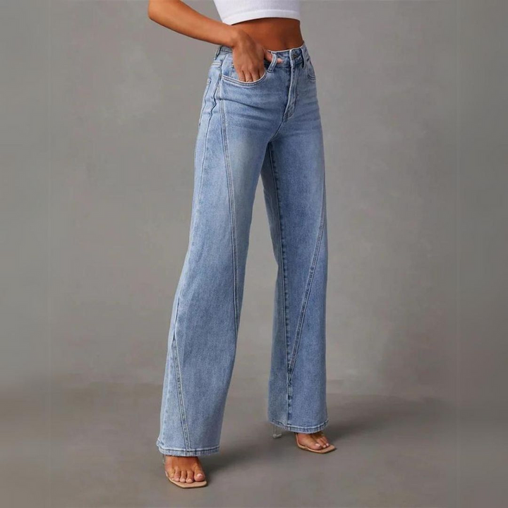 Zoey | Women’s High-Waisted Wide-Leg Jeans