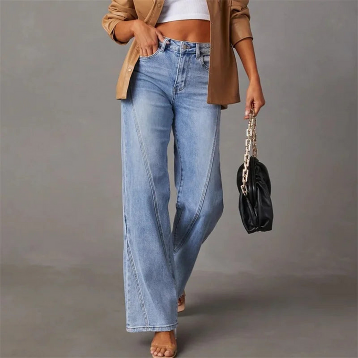Zoey | Women’s High-Waisted Wide-Leg Jeans