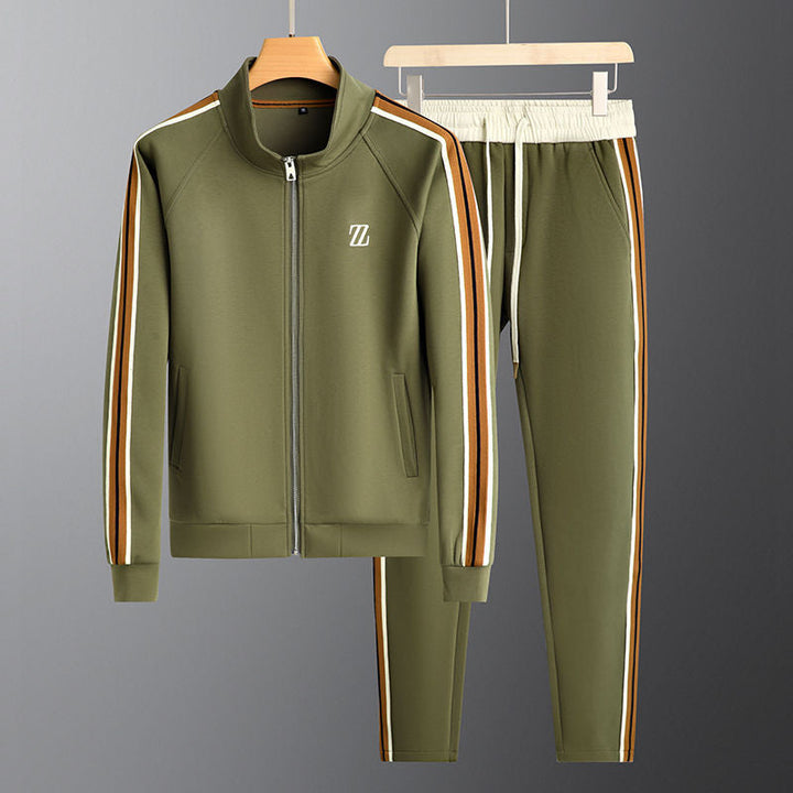 Kieran | Men’s Striped Two-Piece Tracksuit Set