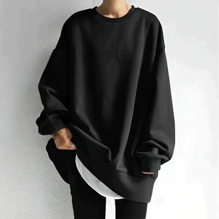 Avani | Women’s Oversize Sweater with Crew Neckline