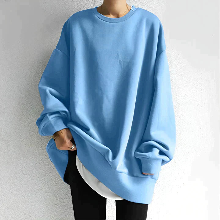 Avani | Women’s Oversize Sweater with Crew Neckline