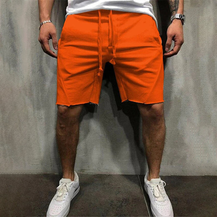 Rydell | Men’s Casual Drawstring Shorts with Raw Hem